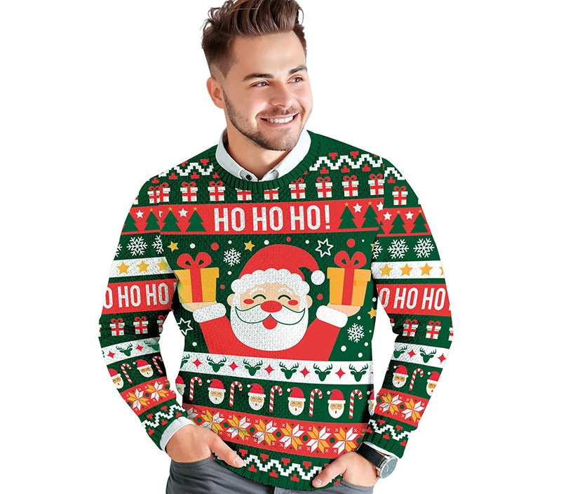 Jersey Navidad hombre Ho Ho Ho