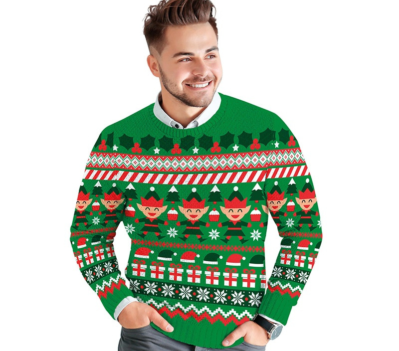 Jersey Navidad hombre Elfo