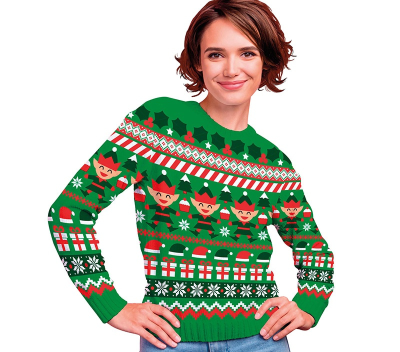 Jersey Navidad mujer Elfo