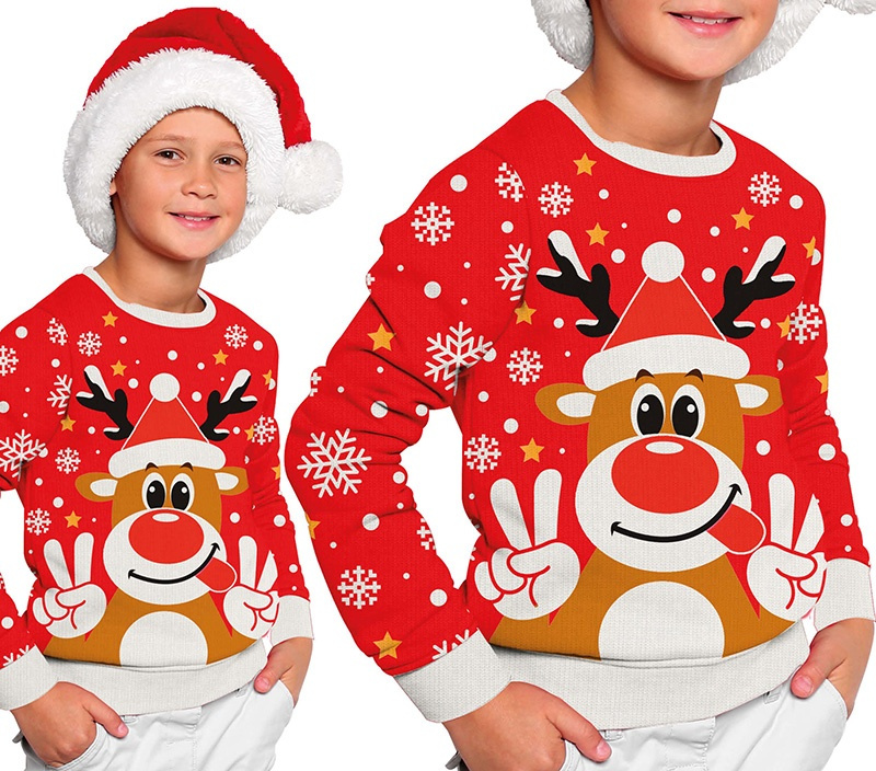 Jersey Navidad infantil Reno