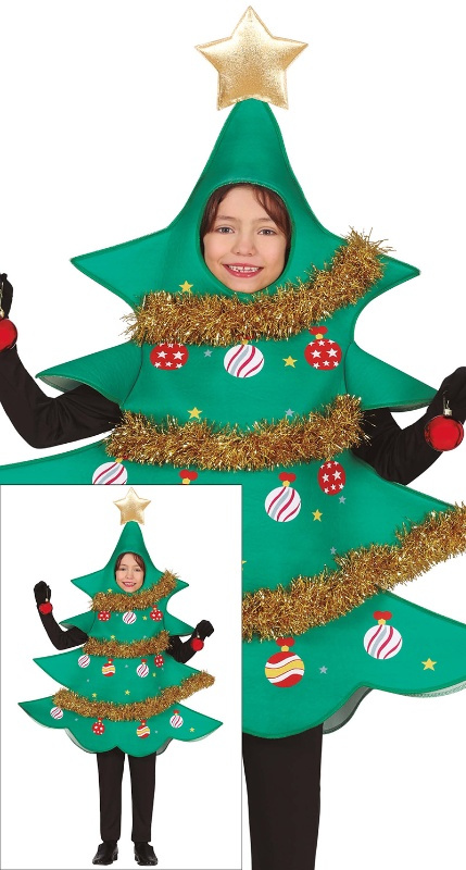 Disfraz Arbol Navidad Infantil