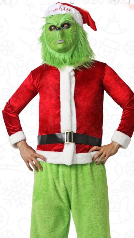 Disfraz Monstruo verde Navidad Infantil