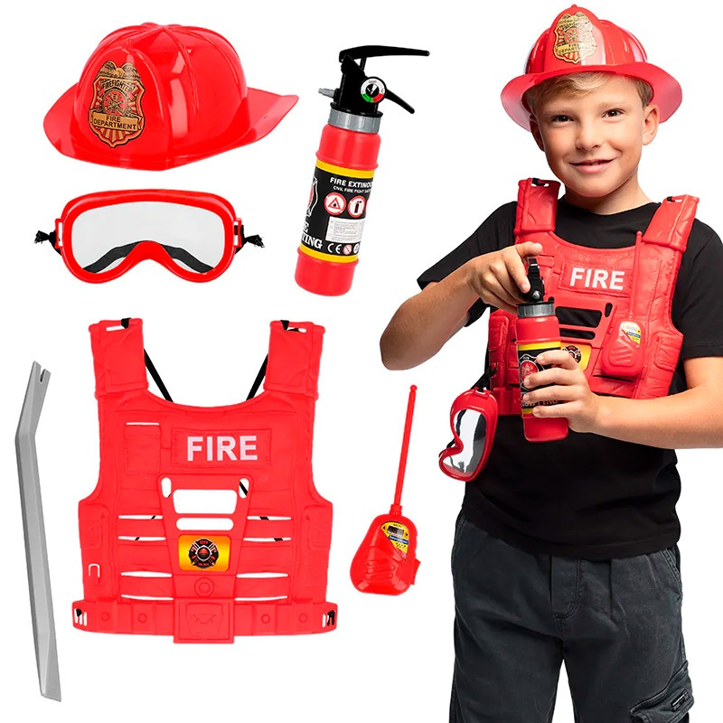 Set Bombero Infantil (6 Piezas)