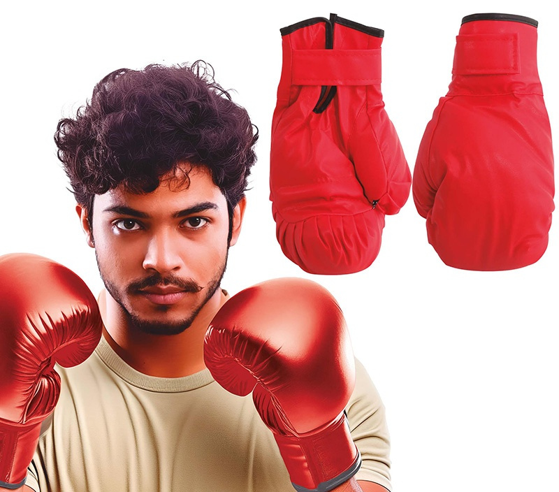 Guantes Boxeo Adulto Rojos