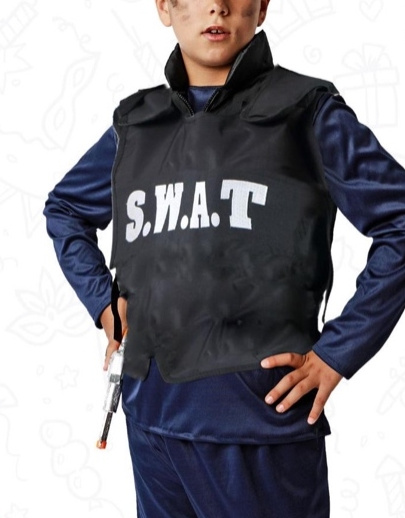 Chaleco SWAT infantil