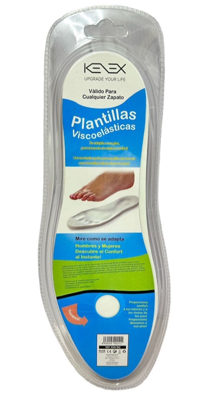 Plantillas Viscoelásticas unisex