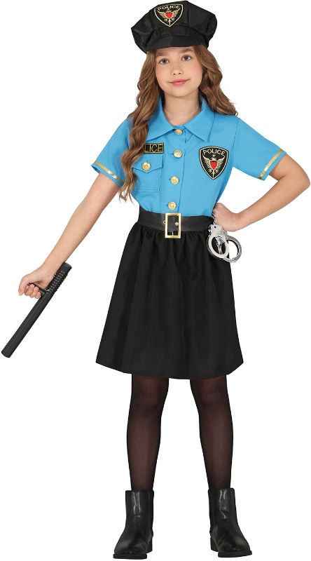 Disfraz Chica Policia Infantil