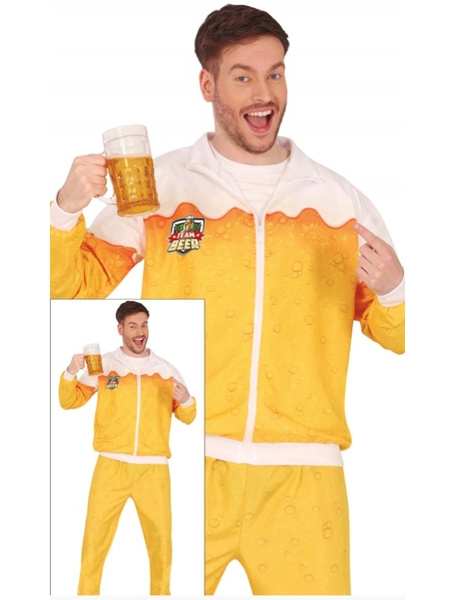 Disfraz Pijama Cerveza Para Adulto