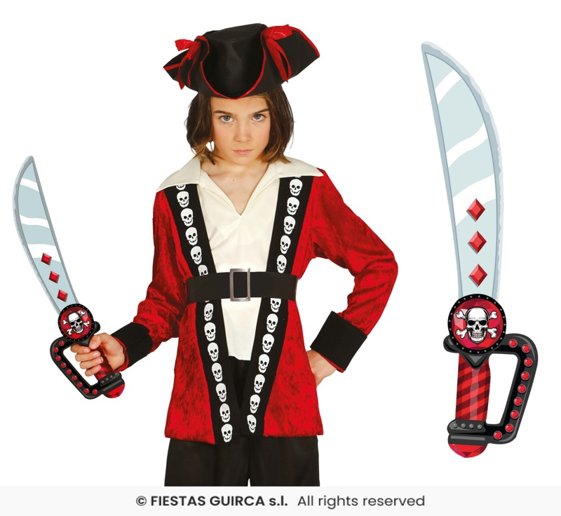 Espada pirata FOAM 53 cms.