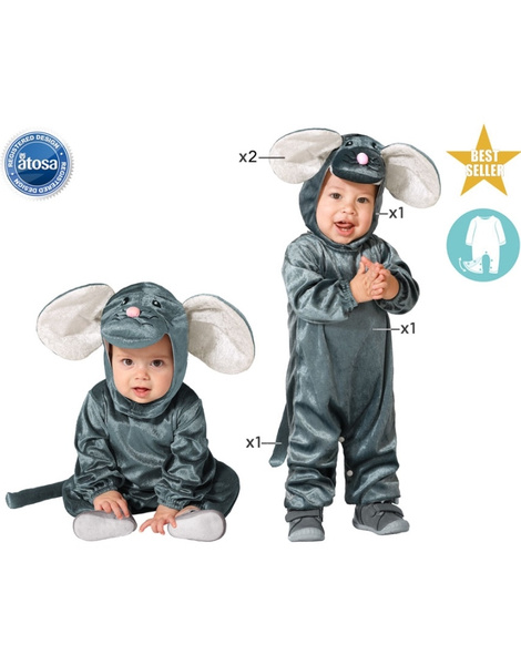 Disfraz Raton unisex para Bebes