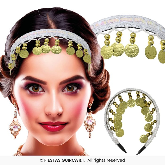 Diadema Monedas Colores