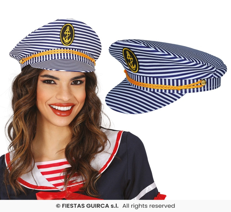 Gorra Capitan Rayas adulto