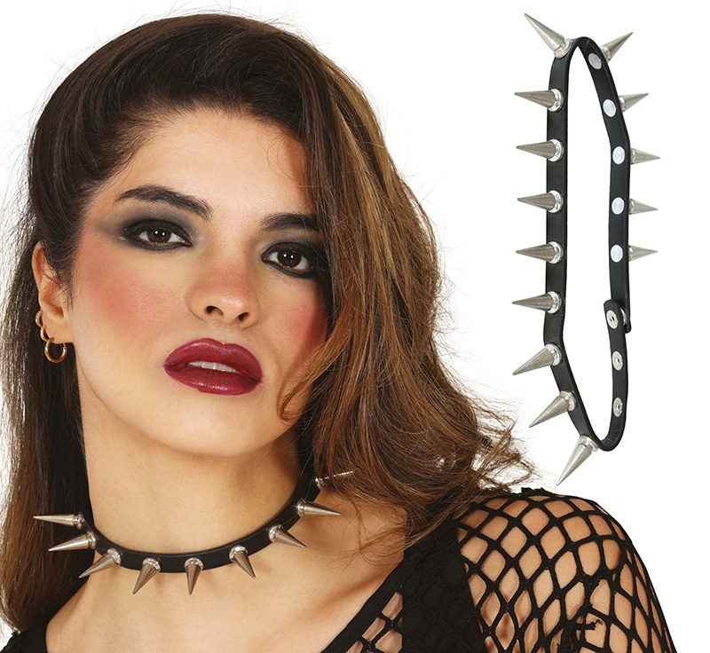 Collar Punk Con Pinchos