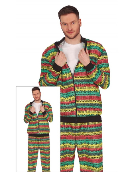 Disfraz African tracksuit para hombre