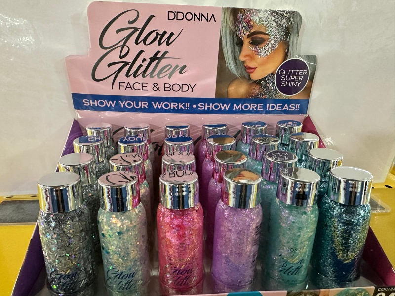 1 Purpurina Glow glitter surt.colores