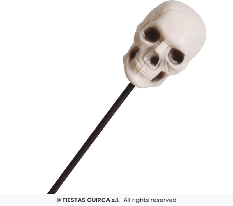 Cetro Calavera Brujo 45 cms.