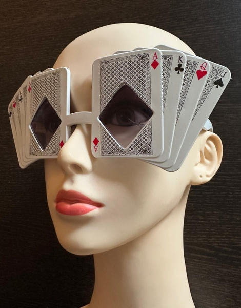 Gafas baraja de cartas Poker