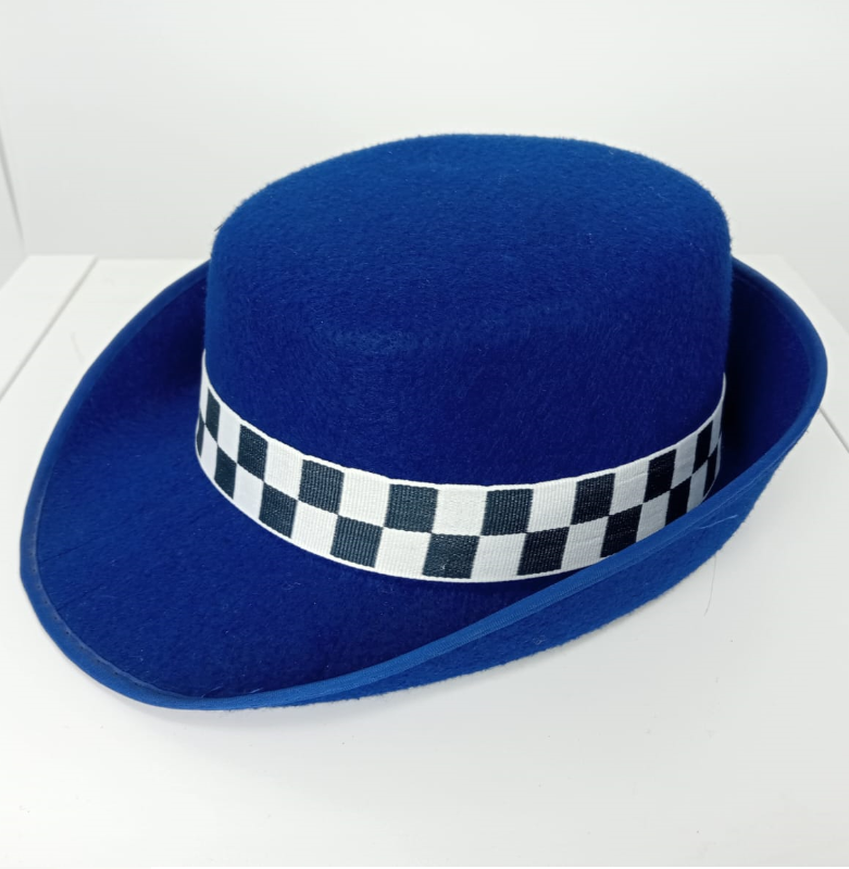 Sombrero Policía Inglesa Mujer Fieltro