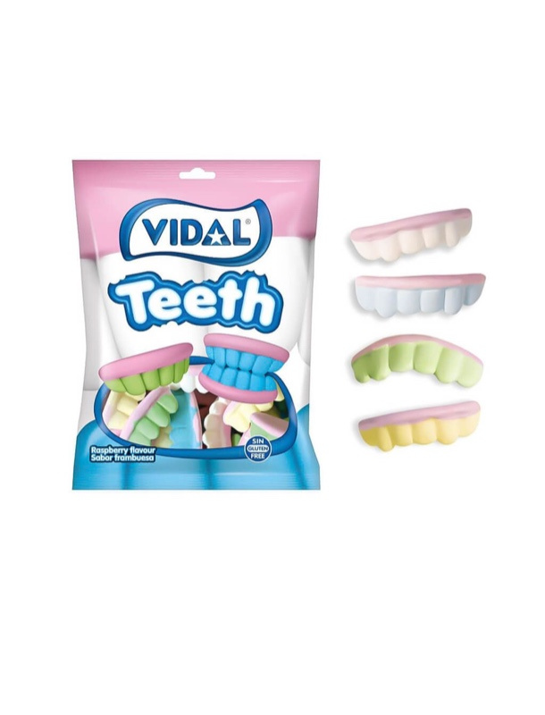 Dentaduras Foam Teeth Vidal 65 Gramos