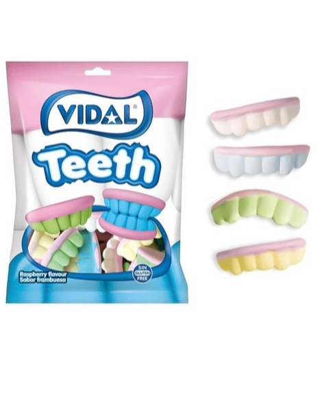 Dentaduras Foam Teeth Vidal 65 Gramos