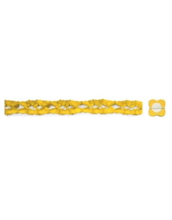 Unicolor Garland Yellow 4 Mts.