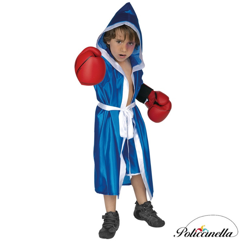 Disfraz Boxeador azul  Infantil