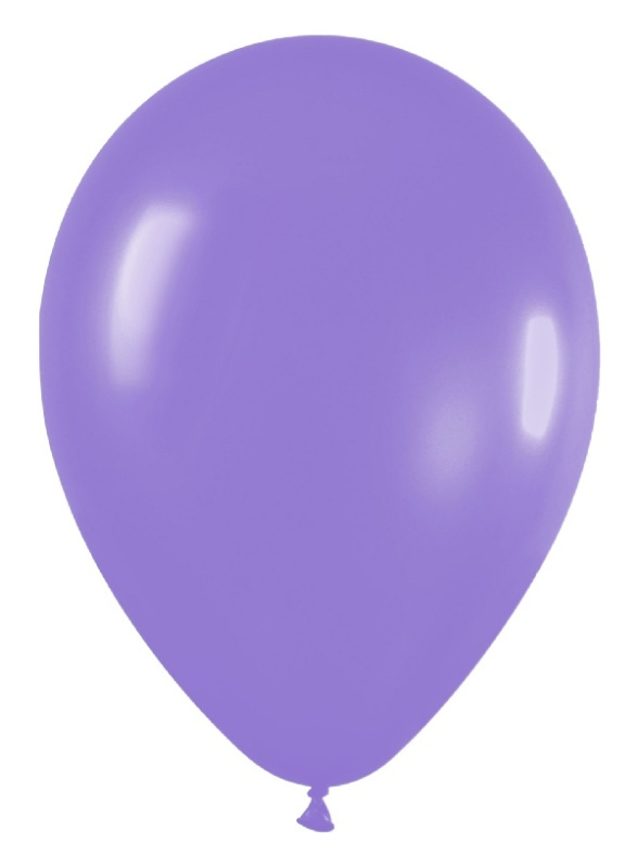 Bolsa 100 Globos Látex Solido Lila R5