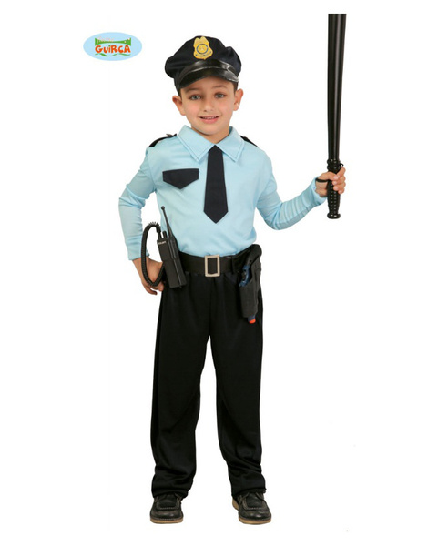 Disfraz doble Fun Policía-ladrón niño