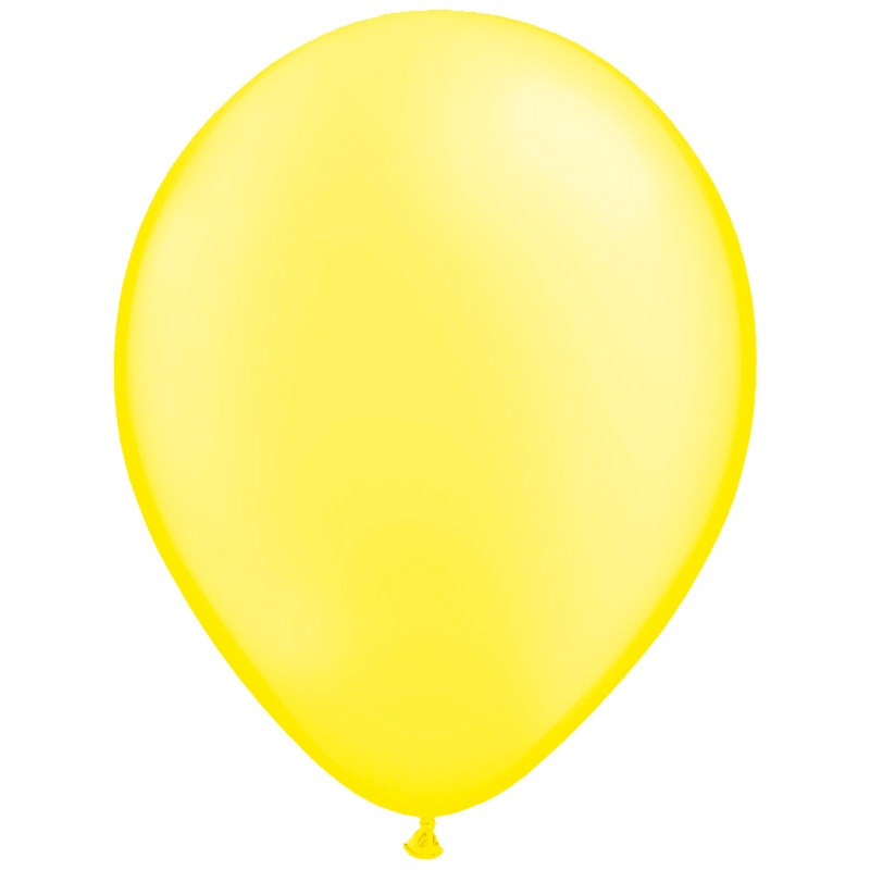 Bolsa 50 Globos Amarillo limón