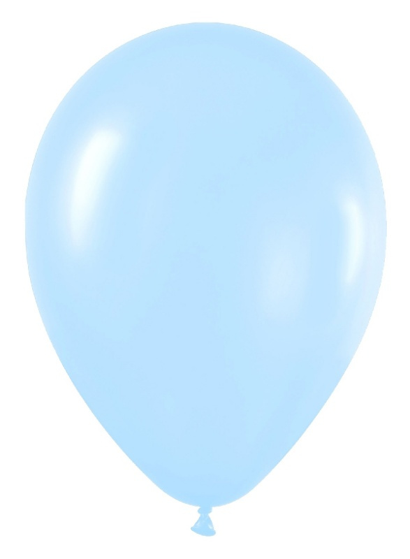 Globo Látex Satín Azul 12.5 cms.