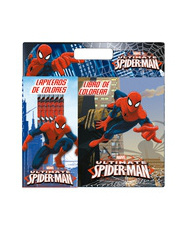 ULTIMATE SPIDERMAN SET COLOREAR GRD. POE