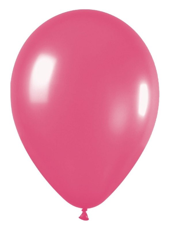 Bolsa100 Globos Látex Fashion Fucsia  R5