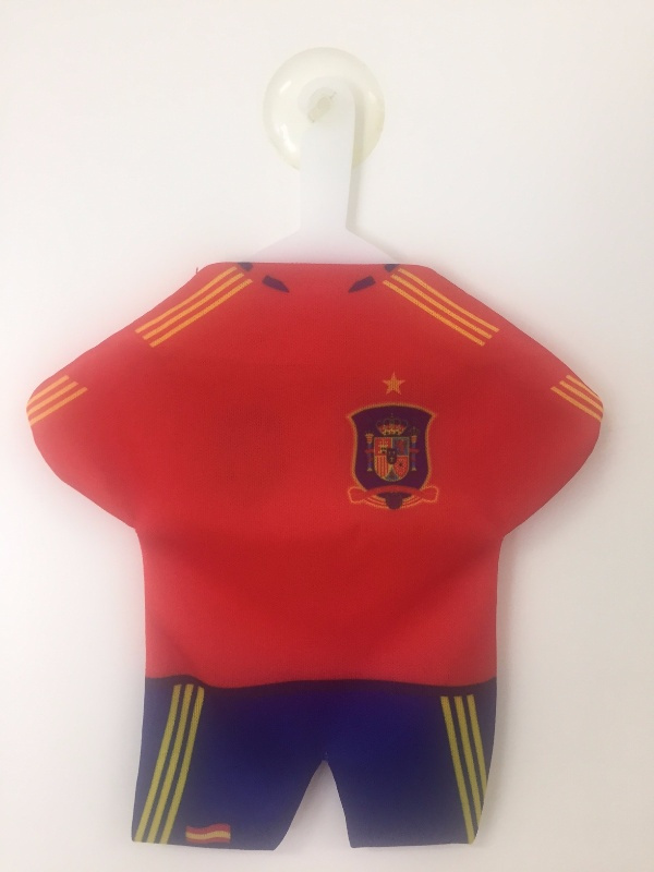 Camisa de tecido Espanha Com Chupón