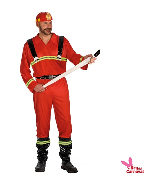 Disfraz bombero adulto