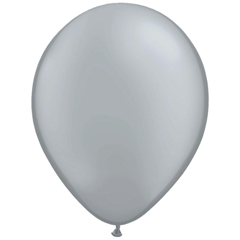 Bolsa 50 Globos Gris 95 cms. perímetro