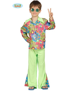práctica Mansedumbre A tiempo Disfraz Hippie Niño - Disfraces para niños - Comprar online