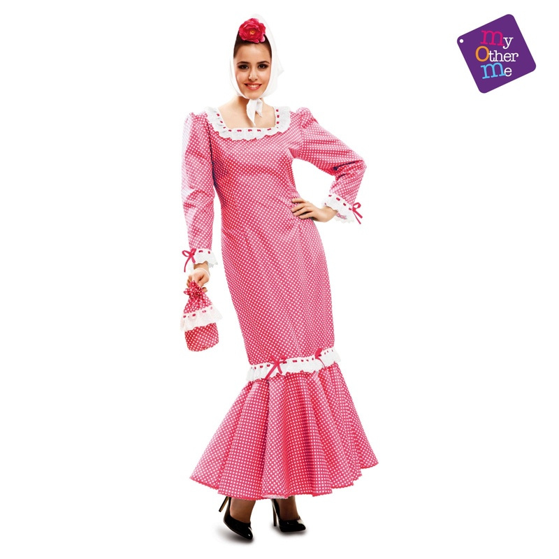 Costume Madrileña Rosa Woman eco