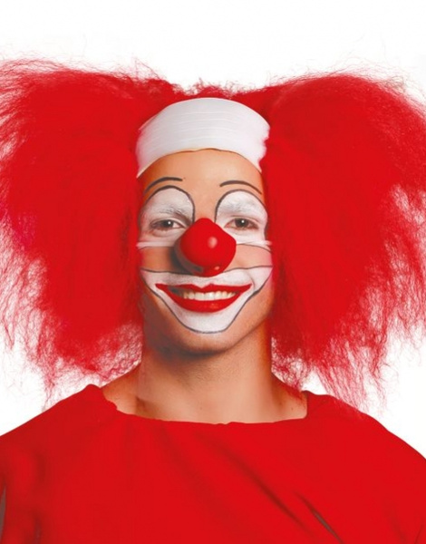 Calva Payaso con pelo